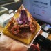 13*10cm Orgone Pyramid  Orgonite Natural Amethyst