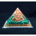 13*8cm Orgone Pyramid  Orgonite Natural Malachite