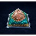 13*8cm Orgone Pyramid  Orgonite Natural Malachite