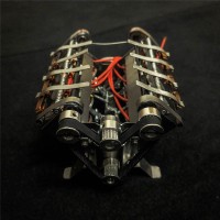V8 motor model  electromagnetic engine model
